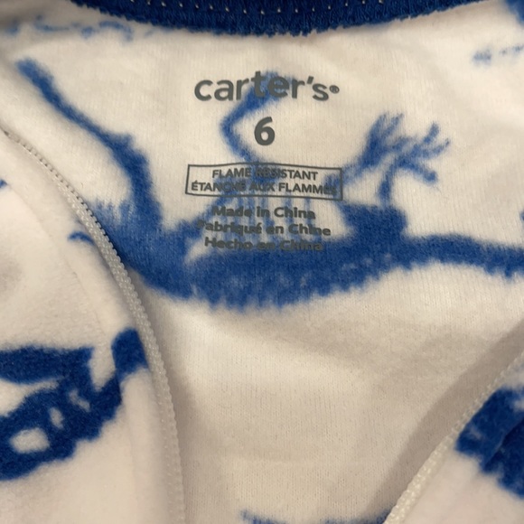 NWT Carter’s Fleece Footed Pajamas - Picture 3 of 11